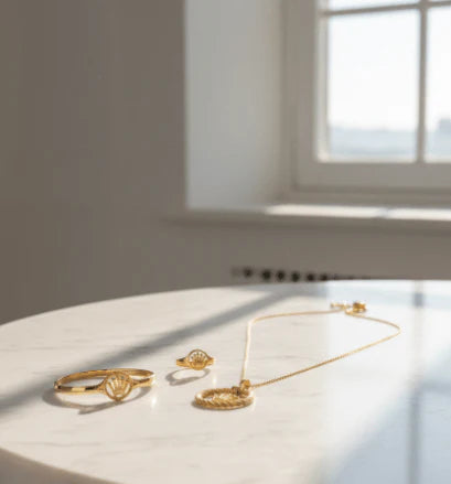 Crown Emblem Royal Jewelry Set