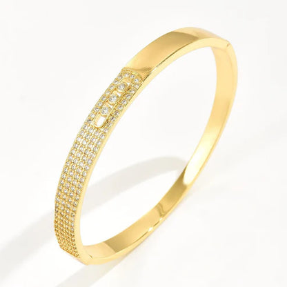 Special-interest Design Copper Plated Gold Bracelet For Women